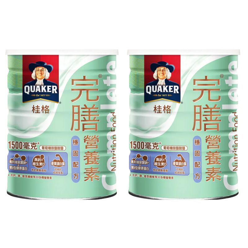 桂格 完膳完膳穩固配方780g 2入組【德芳保健藥妝】葡萄糖胺/膠原蛋白⭐超商限最多4罐⭐