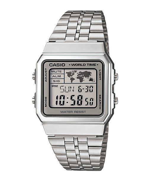 【東洋商行】免運 CASIO 卡西歐 世界時間復古風錶款 A-500WA-1DF 原廠公司貨 附保證卡 保固期一年