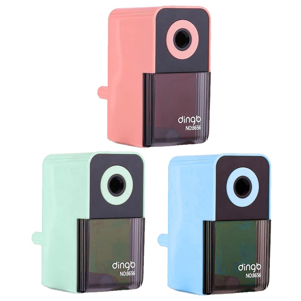 鼎邦 防卡鉛削筆機 (顏色隨機出貨)【九乘九購物網】