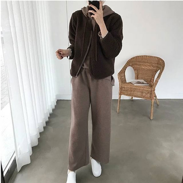 正韓 泰迪熊毛 羊羔毛 外套 QQ毛 毛毛 絨毛 大衣 顯瘦 保暖 韓國 2