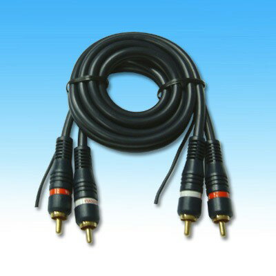 4P藍色AV線2-2 3尺 6115A