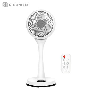 【NICONICO】小白循環扇-二代遙控版 NI-GS1120 夏天 電風扇 DC扇 小白扇