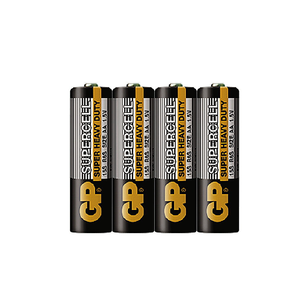 【超霸GP】超級環保3號(AA)碳鋅電池(1.5V電池)