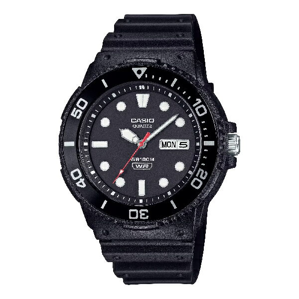 CASIO卡西歐 MRW-230H-1E1V 海洋風格旋轉錶圈腕錶 黑 44.6mm｜樂天全館特惠中★指定刷卡回饋10%