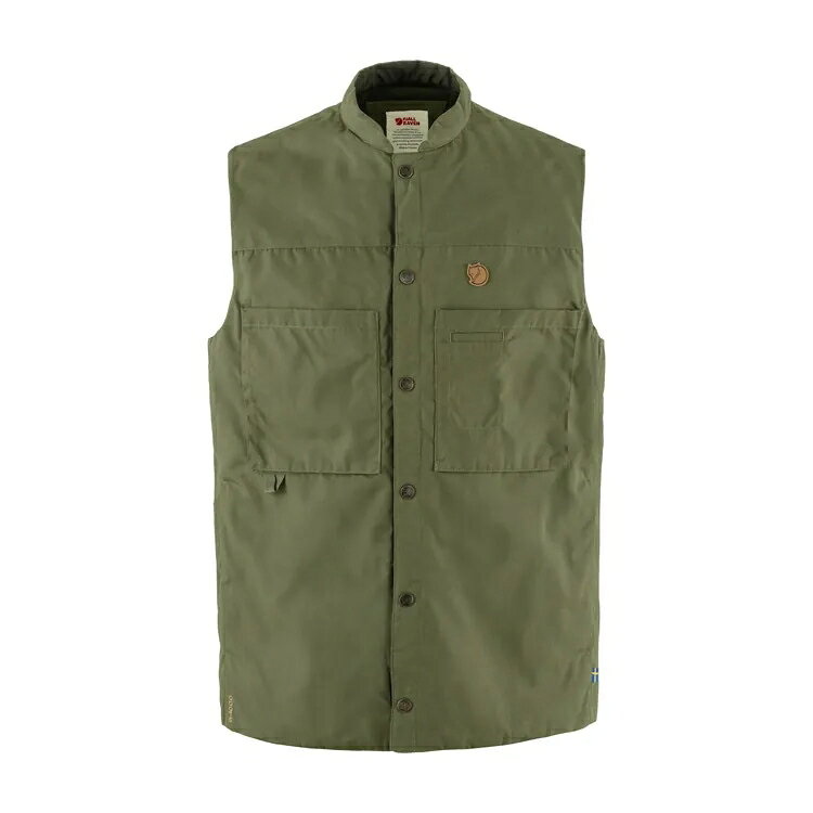├登山樂┤瑞典 Fjallraven Singi Padded 背心 男 # FR86708-625 月桂綠