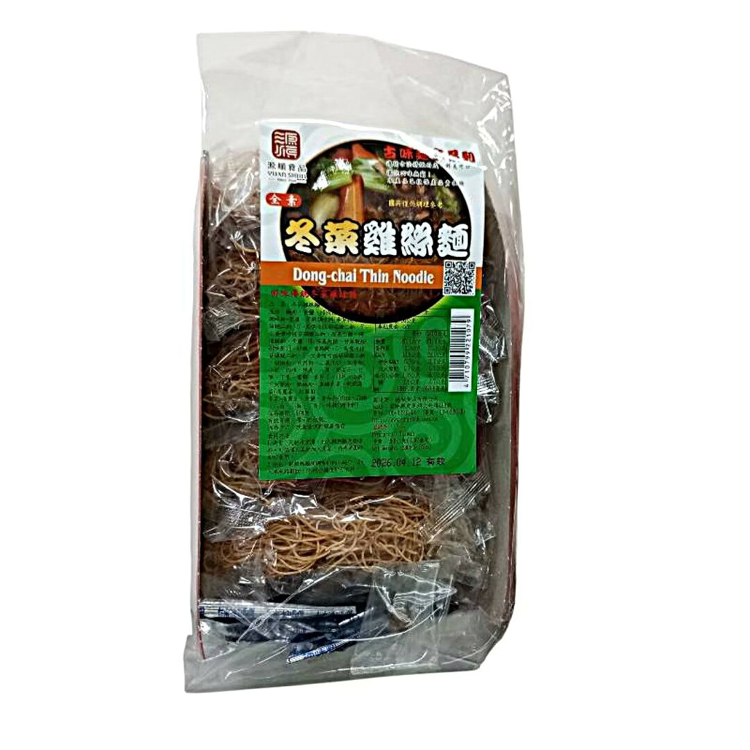 源順   冬菜雞絲麵 56公克±5%×5入/包