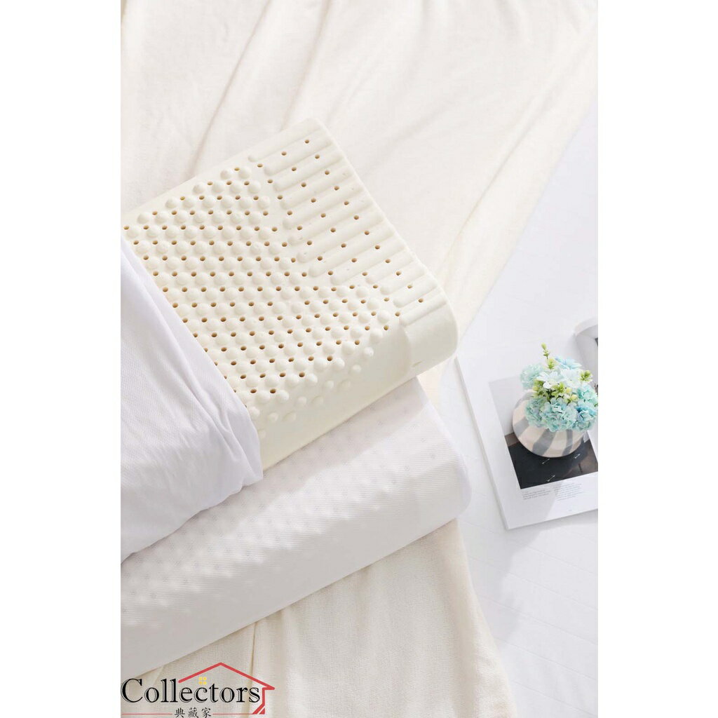 護頸按摩顆粒乳膠枕 天然橡樹汁液提煉/散氣排熱設計/100%符合環保標準 典藏家寢飾