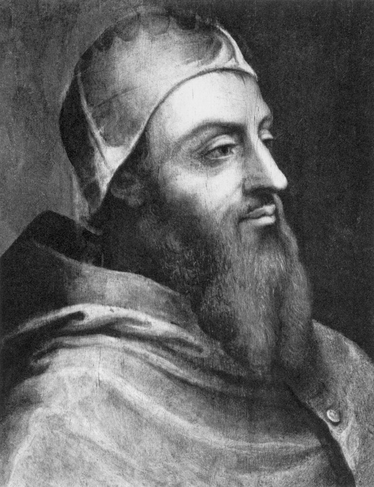 Posterazzi: Pope Clement Vii (1478-1534) Npope 1523-34 Portrait By ...