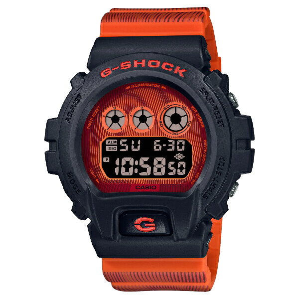 CASIO卡西歐G-SHOCK DW-6900TD-4流行感十足/橘配黑50mm｜樂天領券折300★全館特惠中★指定刷卡回饋10%