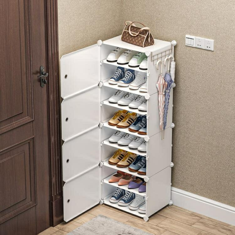 鞋架宿舍簡易門口多層防塵家用室內好看經濟型收納神器小型鞋櫃子