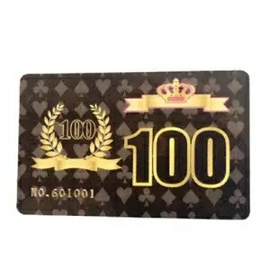 卡片新款貝迪斯1000面值100張PVC防水麻將棋牌室專用籌碼幣可定制