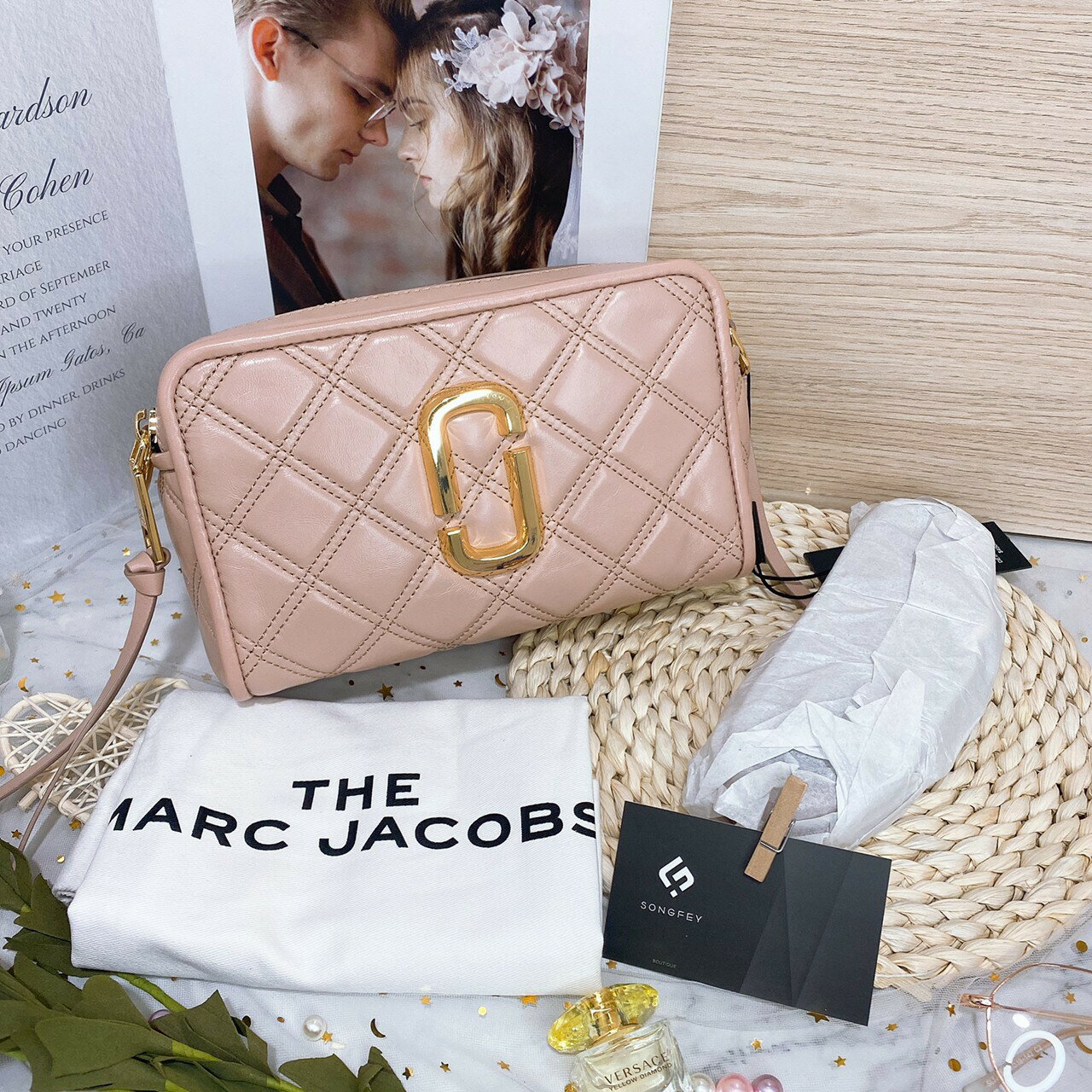 樂天卡滿5千回饋10%｜美國代購台灣現貨MARC JACOBS Softshot 21 MJ 雙