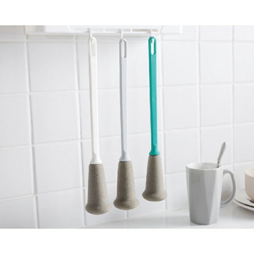 ✨台灣現貨📦 刷杯子神器 超長柄無死角 奶瓶刷 長杯刷30.5cm  刷杯子刷子 刷杯海綿 #丹丹悅生活 3