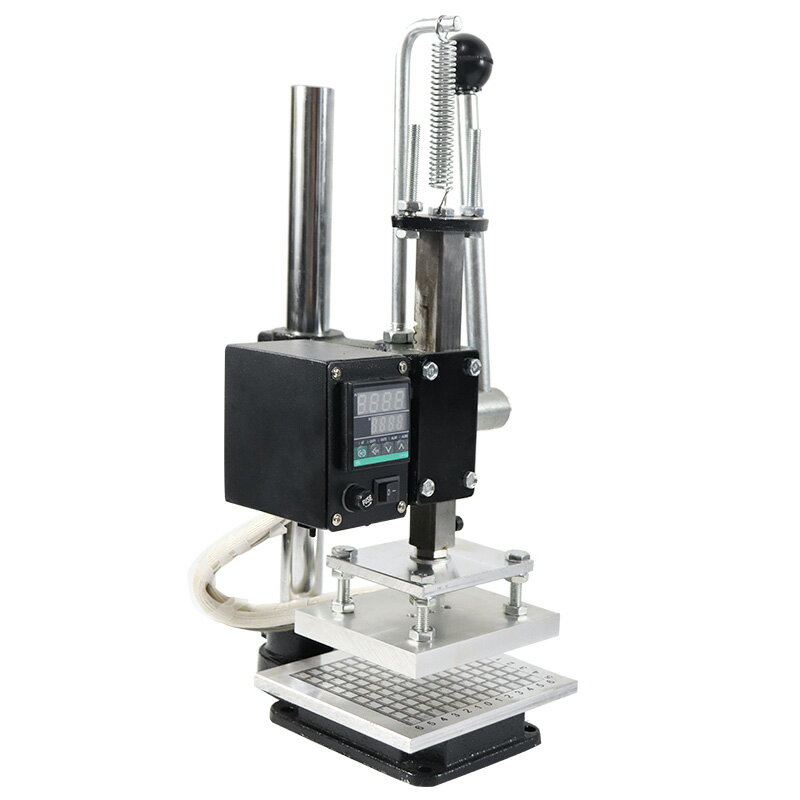 萬晟烙印機手動燙金機皮革110V220V熱壓機木頭燙印機壓印機模切機打斬機 小山好物嚴選 3