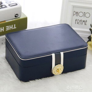 首飾盒公主歐式大容量飾品收納韓國耳環戒項錬整理珠寶手錶盒雙層 全館免運