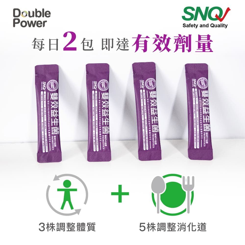 【專注唯一】Double Power專利7+1雙效益生菌 全專利7+1益生菌 調整體質 排便 消化道調整 1