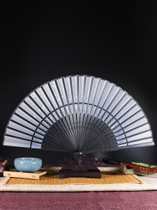 王星記扇子中國風古典百花系列絹扇女式折扇禮品扇折疊真絲絹扇
