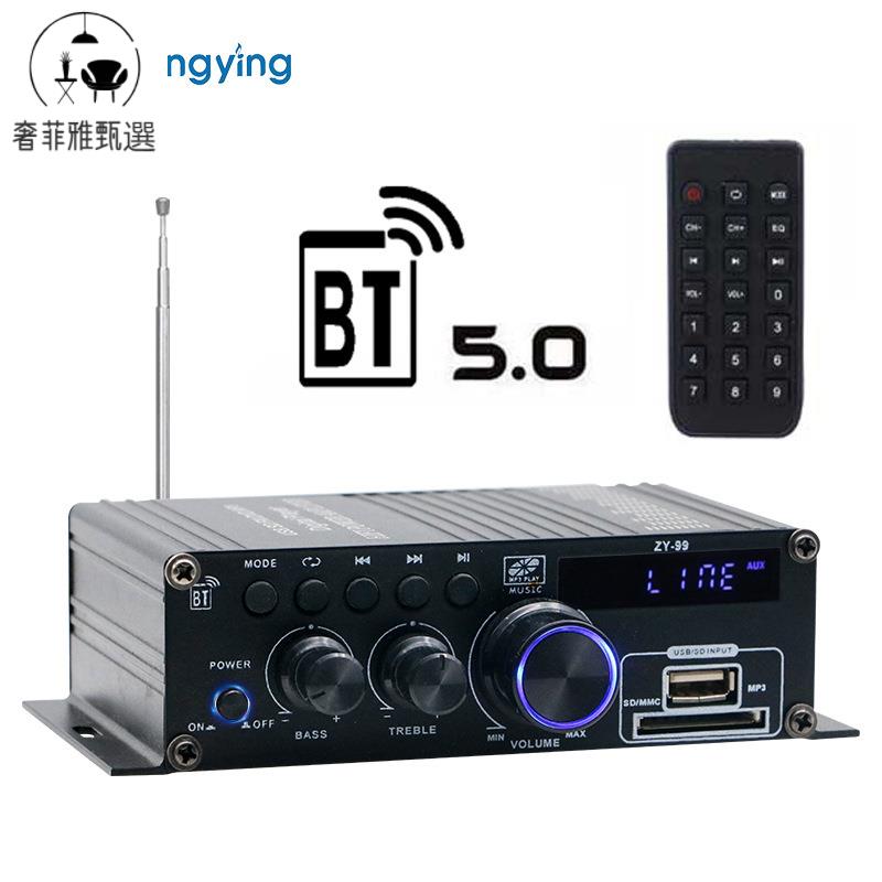 【奢菲雅】臺灣公司/功放機/110V擴大機/工廠藍芽汽車家用12v功放機 電商擴音器