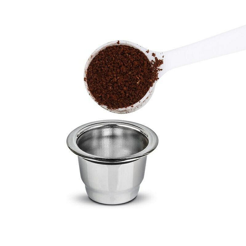 （咖啡用品與配件）兩用鋁箔黏貼版五金雀巢膠囊無蓋自粘鋁箔款咖啡過濾器