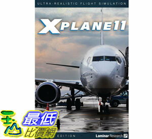 [107美國直購] 飛行模擬器 Official Version - X-Plane 11 Global Flight Simulator (PC, MAC & LINUX)