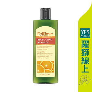 【躍獅線上】髮利明 柑橘加強抗屑洗髮精 270ml/瓶