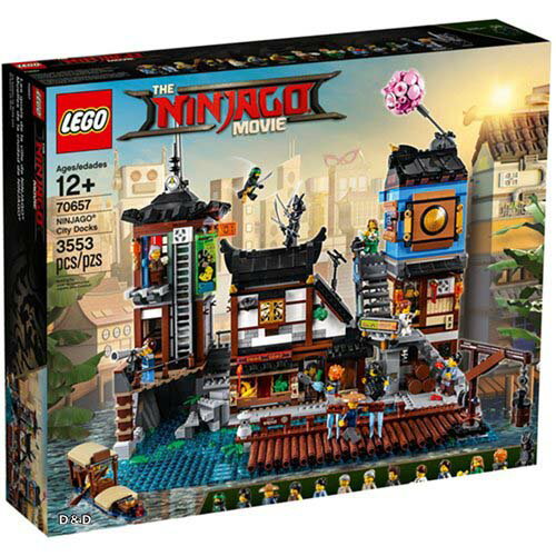 樂高積木 LEGO《 LT70657》 2018年 NINJAGO 旋風忍者系列 -旋風忍者® 城市碼頭