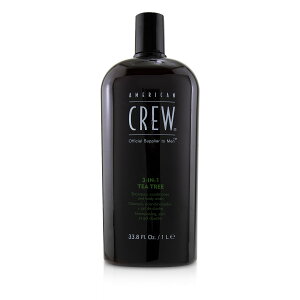 美國隊員 American Crew - 男士三合一茶樹洗髮精,潤髮乳,沐浴乳Men 3-IN-1 Tea Tree Shampoo, Conditioner and Body Wash