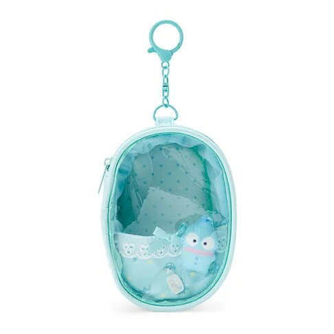 【震撼精品百貨】Hangyodon Sanrio 河童~日本三麗鷗SANRIO 人魚漢頓皮質透明玩偶收納包吊飾*77693