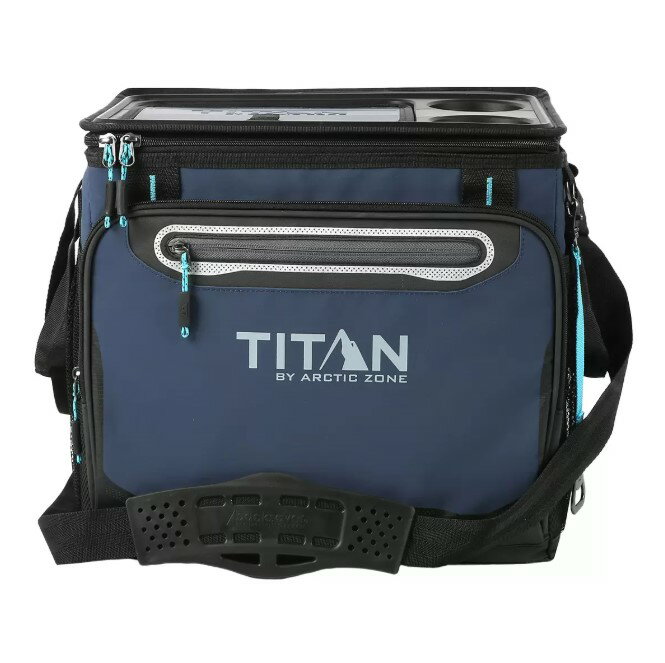 Titan 40罐裝 軟式保溫冰桶 - 藍