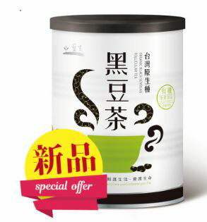 【新品上市】有機台灣原生種黑豆茶-450g
