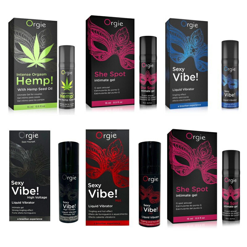 葡萄牙 orgie全系列 跳動式 提升凝露 潤滑液 G點快感增強 冰火酥麻