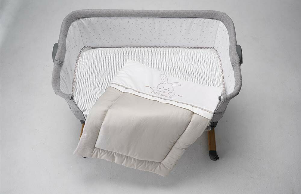 BeBe de Luxe床邊床寢具2入／兩件式寢具(涼被+保潔墊)【六甲媽咪】