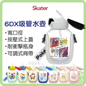 日本 Skater 6DX 吸管水壺 530ml / 替換吸管組(可加購)