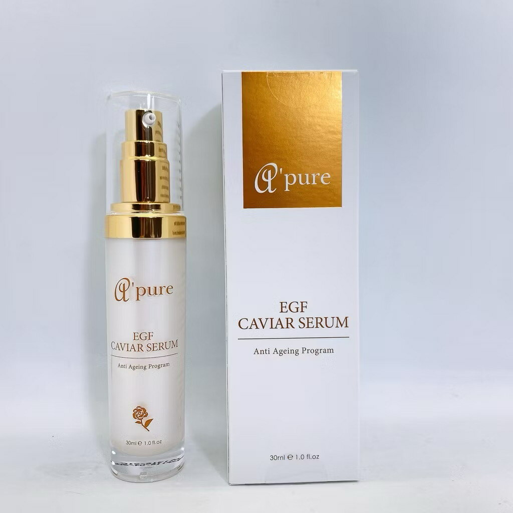A’pure @pure 極緻賦活拉提精華 EGF CAVIAR SERUM 30ml★新包裝 醫美推薦保養品 a pure
