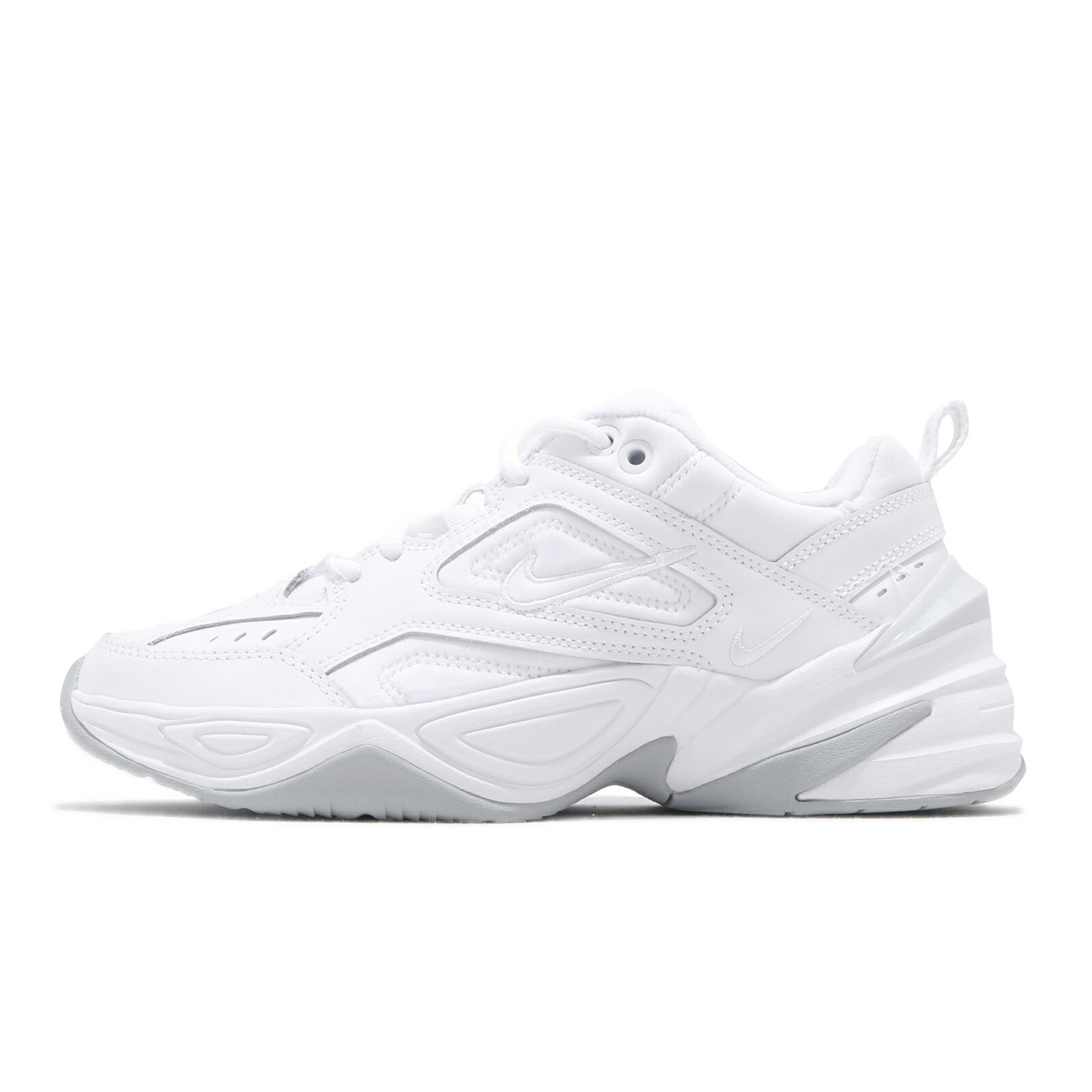 Nike 休閒鞋 Wmns M2K Tekno 女鞋 白 灰 小白鞋 復古 老爹鞋 AO3108-100 0