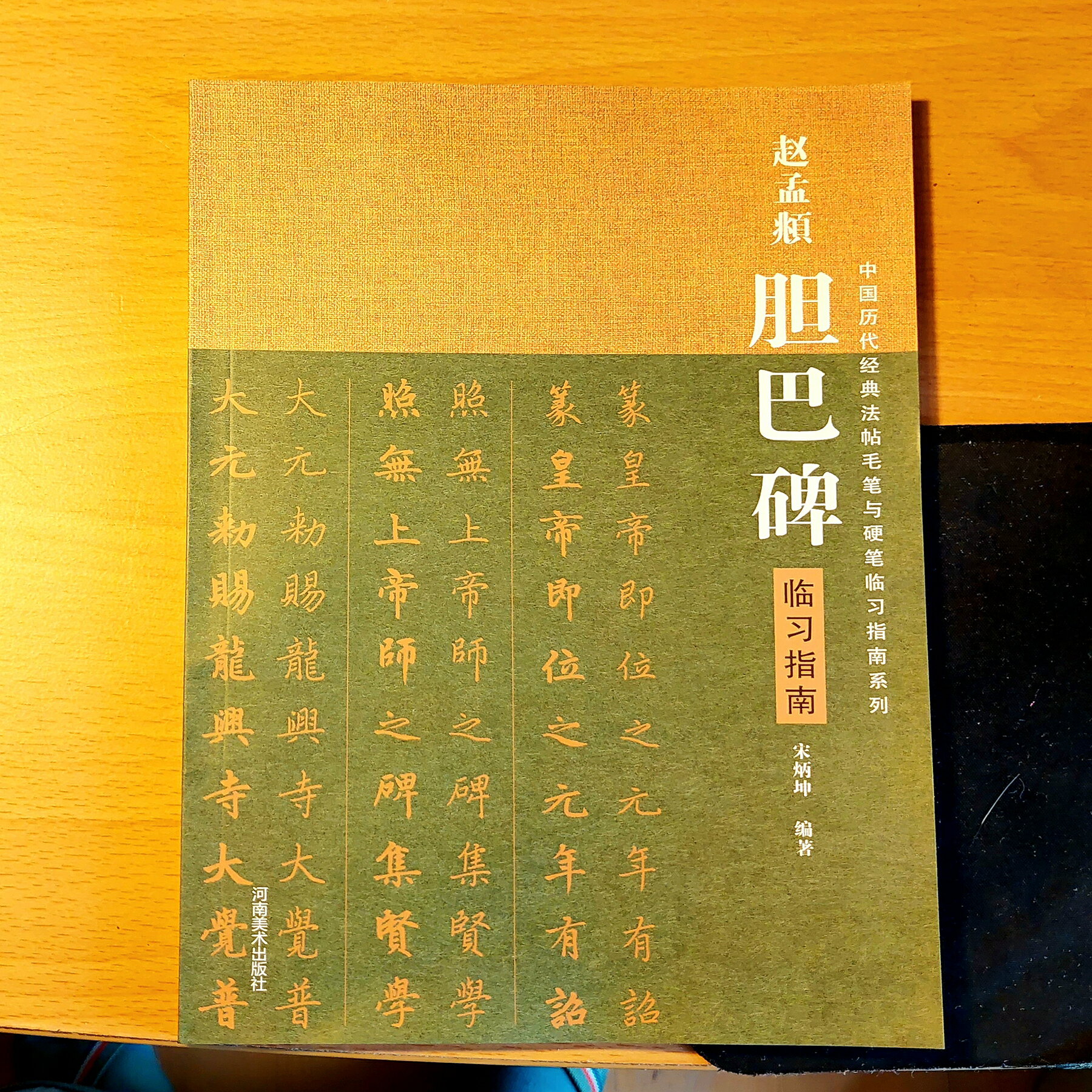 毛筆與硬筆同步臨習 一帖雙享 趙孟頫膽巴碑 從筆畫、偏旁到結體 按部就班勤加練習 必能寫出一手好字！