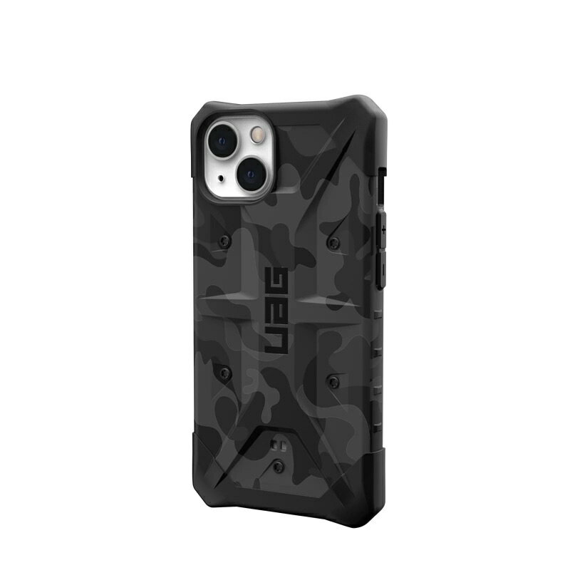 強強滾p-【預購】美國軍規 UAG iPhone13 ＂6.1＂耐衝擊保護殼-迷彩黑