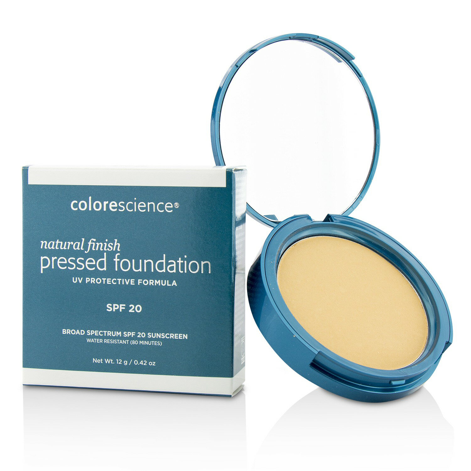 Colorescience - 粉餅SPF 20 Natural Finish Pressed Foundation Broad Spectrum SPF 20