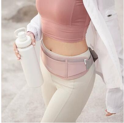 運動腰包女跑步手機袋健身小包多功能戶外運動裝備收納包時尚輕薄 全館免運