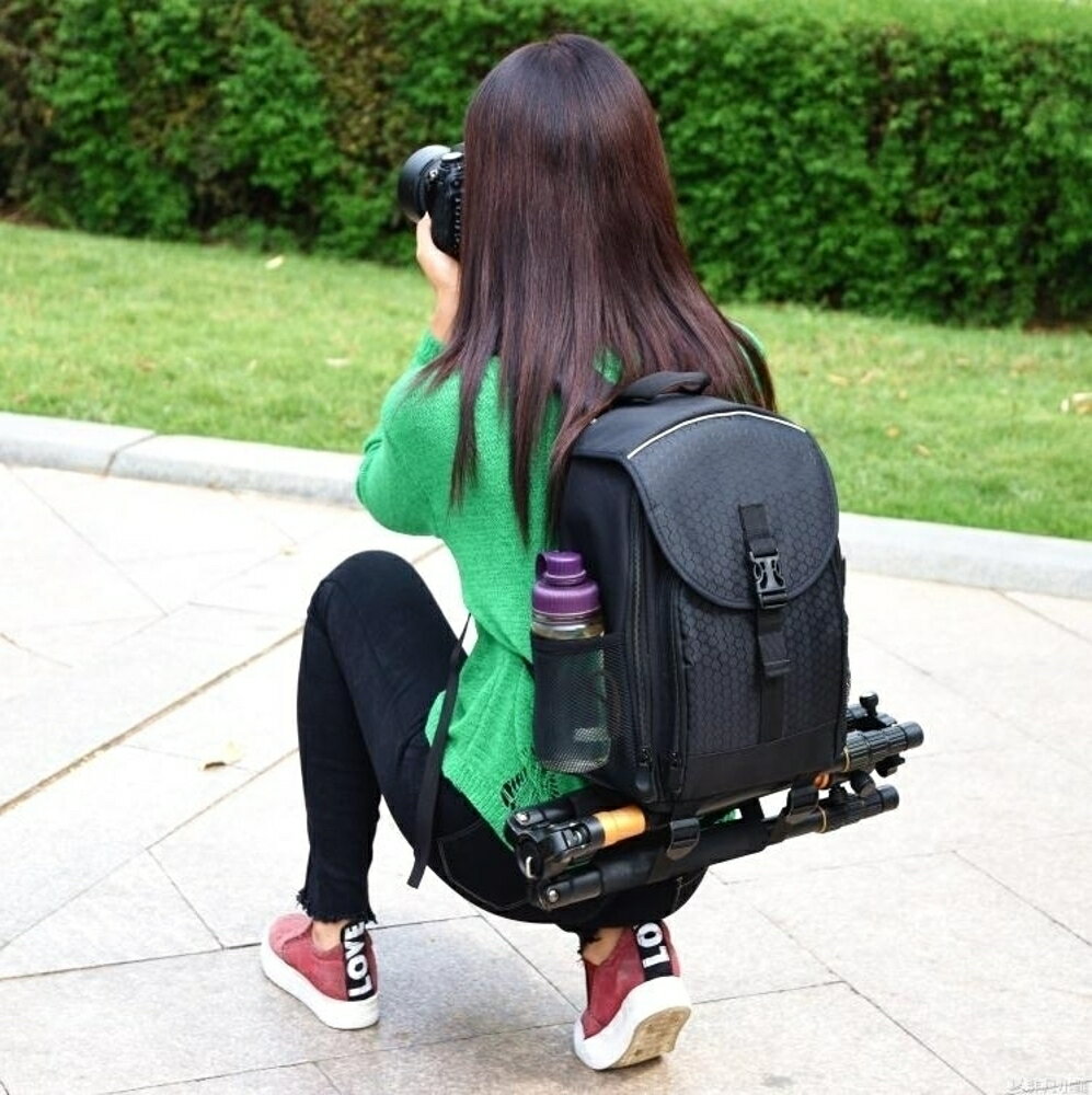 攝影包 雙肩攝影包大容量單反相機包背包6d/70d/800d/5d3/80D/750D 非凡小鋪