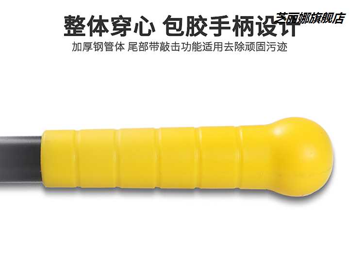 鏟刀清潔刀不銹鋼伸縮桿廣告加粗手柄刮刀玻璃加長型油灰刀專業