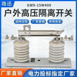 【最低價】【公司貨】10kv高壓隔離開關GW9-12G/630A戶外新型陶瓷柱上隔離刀閘開關400A