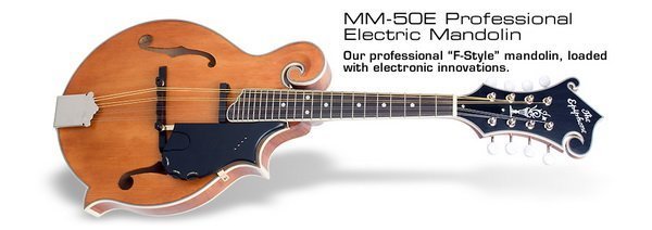 Epiphone MM-50E Professional 專業級電曼陀林 Mandolin(附硬盒)【唐尼樂器】