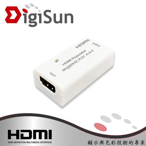【現折$50 最高回饋3000點】 DigiSun EH101 HDMI 2.0 訊號延長中繼器