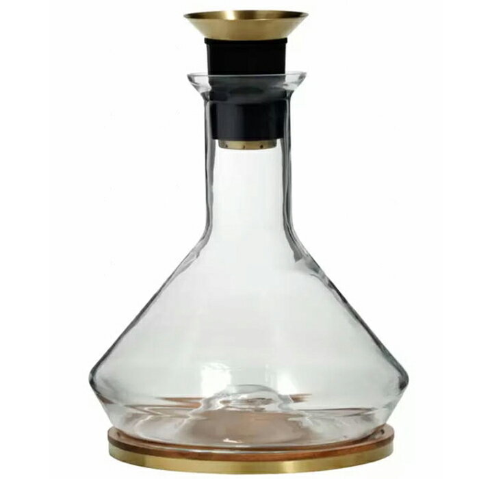 [COSCO代購4] 促銷到5月30號 W1739370 Rabbit 玻璃醒酒器 2公升 含金合歡木底座