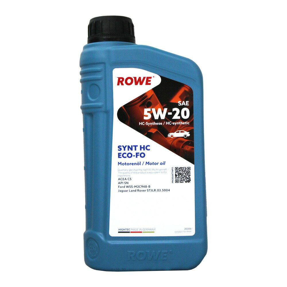 ROWE HIGHTEC SYNTH ECO FO 5W20 合成機油 (平行輸入)【APP下單最高22%點數回饋】
