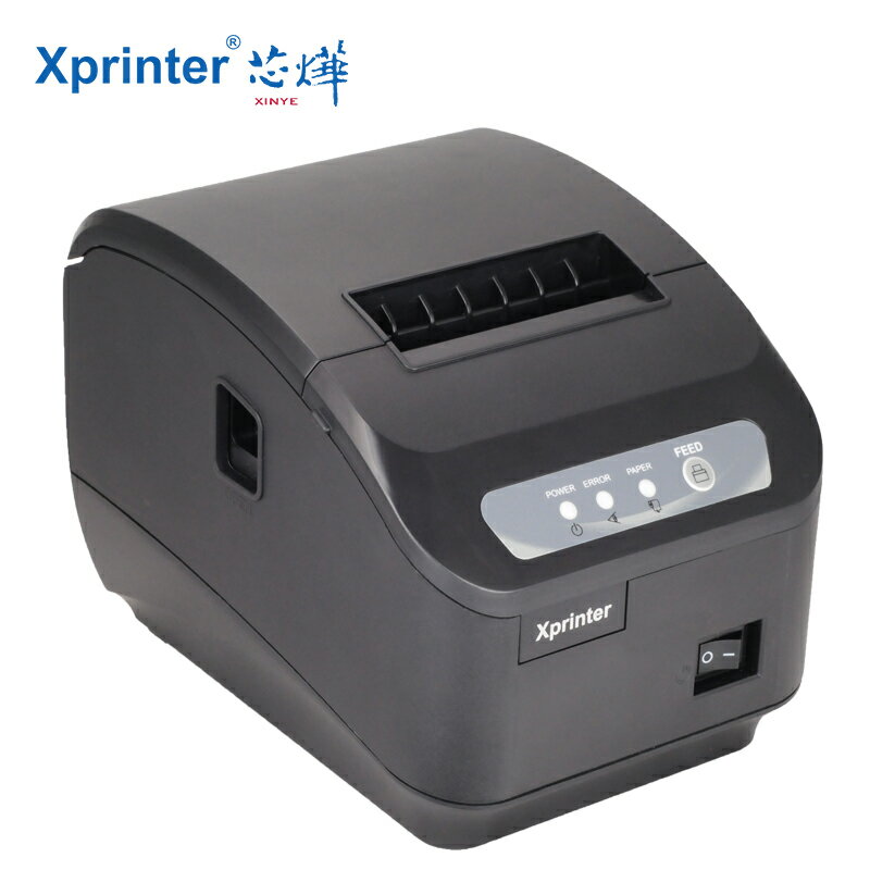 芯燁Q200II熱敏打印機小票據80mm餐飲超市收銀網口切刀廚房打印機 4