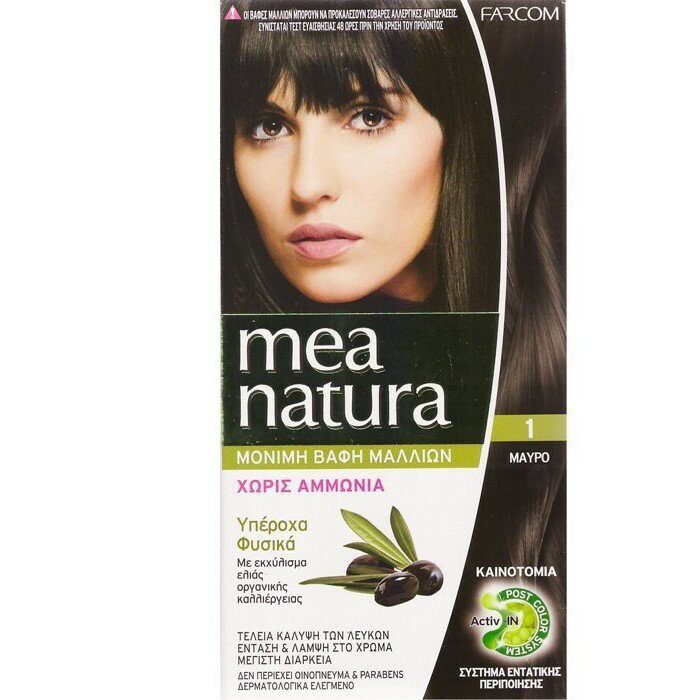 mea natura 美娜圖塔 植萃橄欖染髮劑60g 優惠價:420元｜岡山戀香水