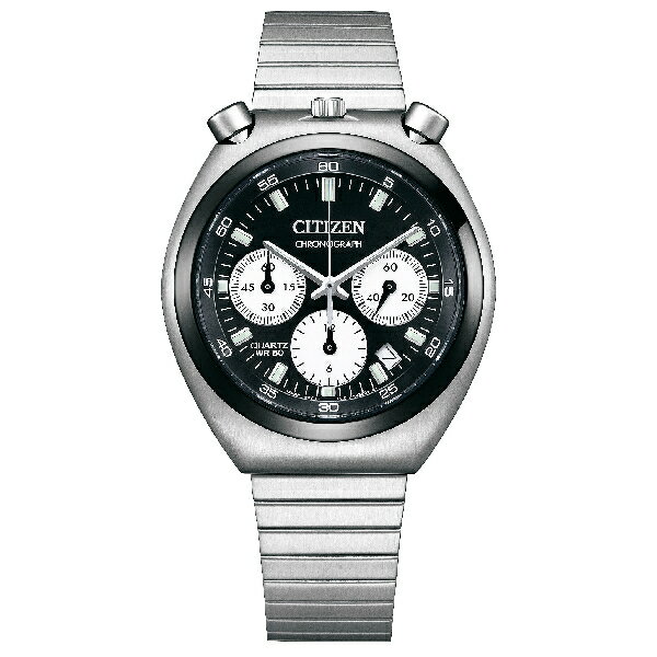 CITIZEN 星辰錶 AN3660-81E 三眼計時不鏽鋼潮流腕錶 經典黑 38mm｜樂天全館特惠中★指定刷卡回饋10%