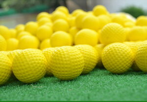 高爾夫用品 golf裝備 球桿包 練習器 專用室內高爾夫柔軟球 高爾夫PU球 高爾夫球 顏色隨機發貨 全館免運